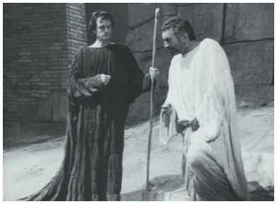 *Nel ruolo di Dionigi, con Massimo Foschi (Sinesio)