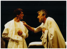 *nel ruolo di Critone, con Gigi Proietti (Socrate)