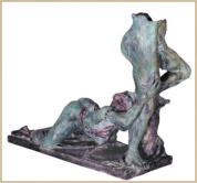 Fedra e Ippolito - bronzo, 1997