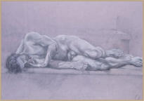 Agamennone - matita su carta, 1989